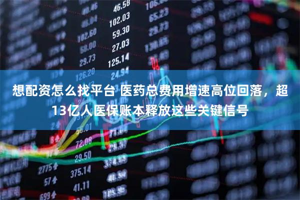 想配资怎么找平台 医药总费用增速高位回落，超13亿人医保账本释放这些关键信号